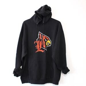 University of Louisville Cardinals Hooded Sweatshirt XL